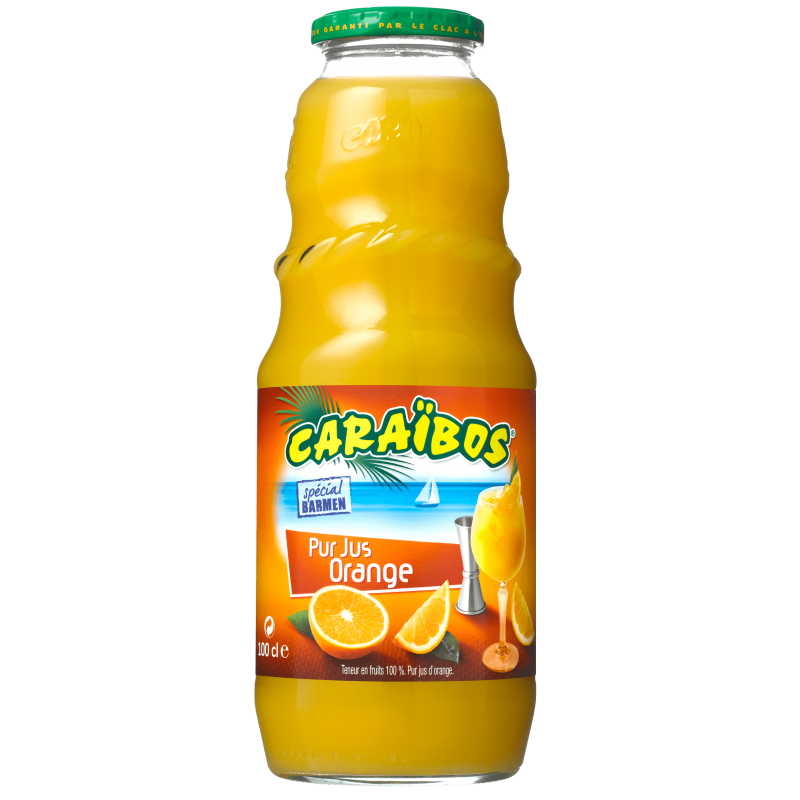 Nectar d'orange Caraïbos, 1L